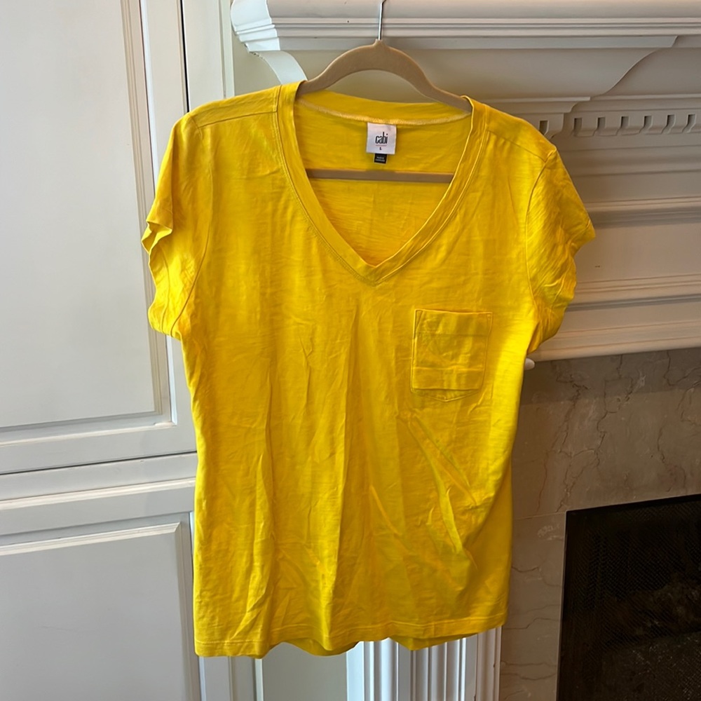 Cabi Yellow T-shirt